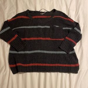 FP knit sweater with pocket